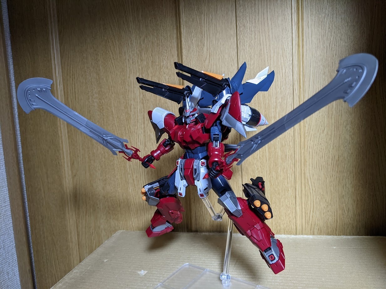 1/100 MG ジングラディエイター: ちょっと作りすぎただけなん