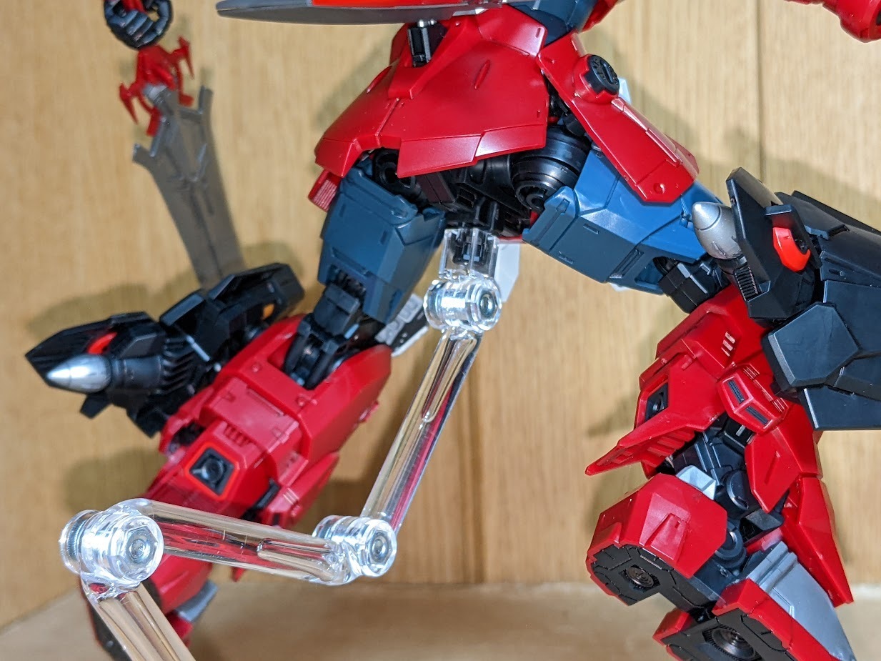 1/100 MG ジングラディエイター: ちょっと作りすぎただけなん
