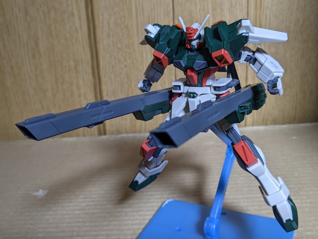 1/144 HGCE ライトニングバスターガンダム: ちょっと作りすぎた