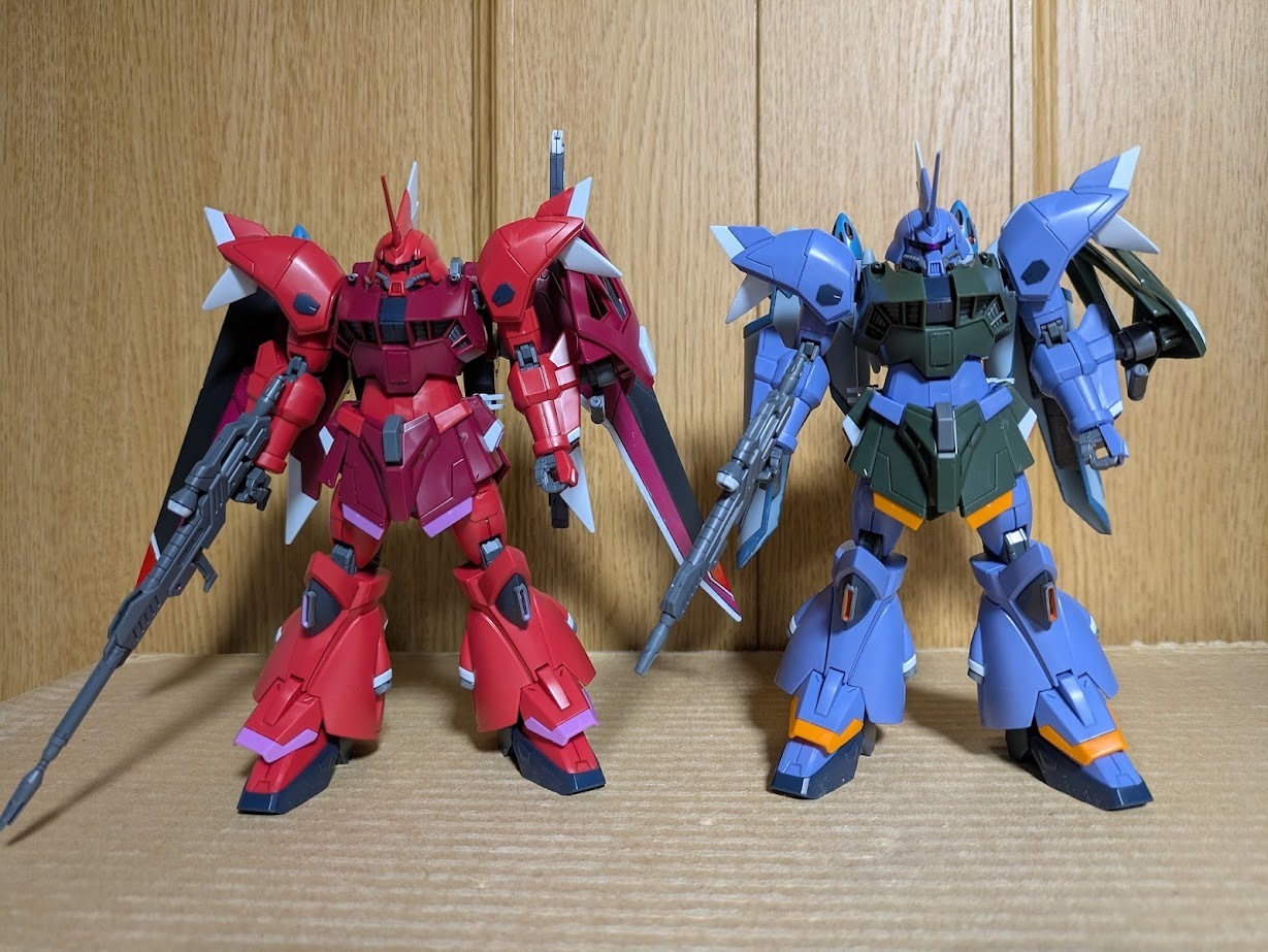 1/144 HGCE ゲルググメナース: ちょっと作りすぎただけなん