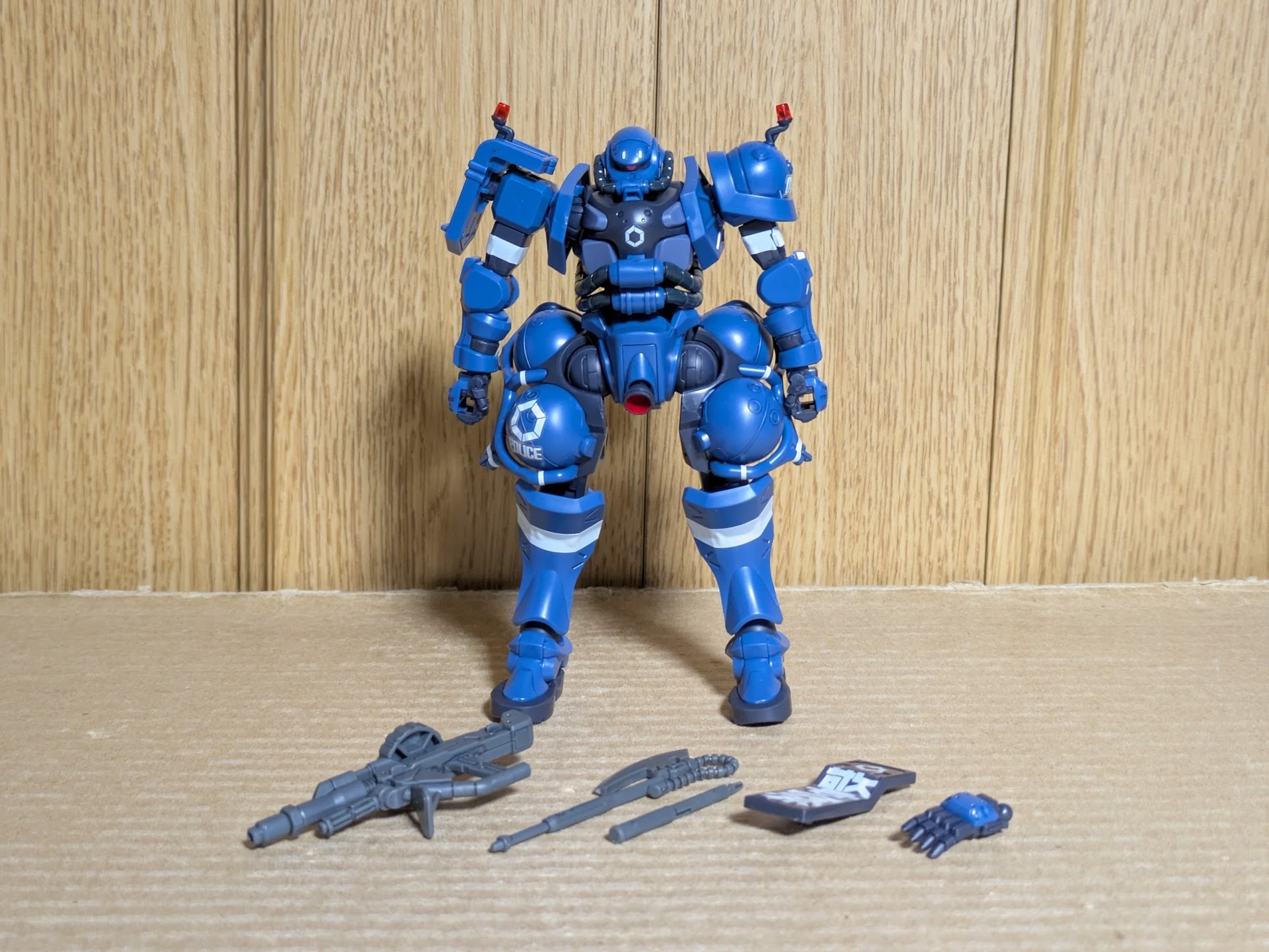 1/144 HG GQ 軍警ザク: ちょっと作りすぎただけなんだからね