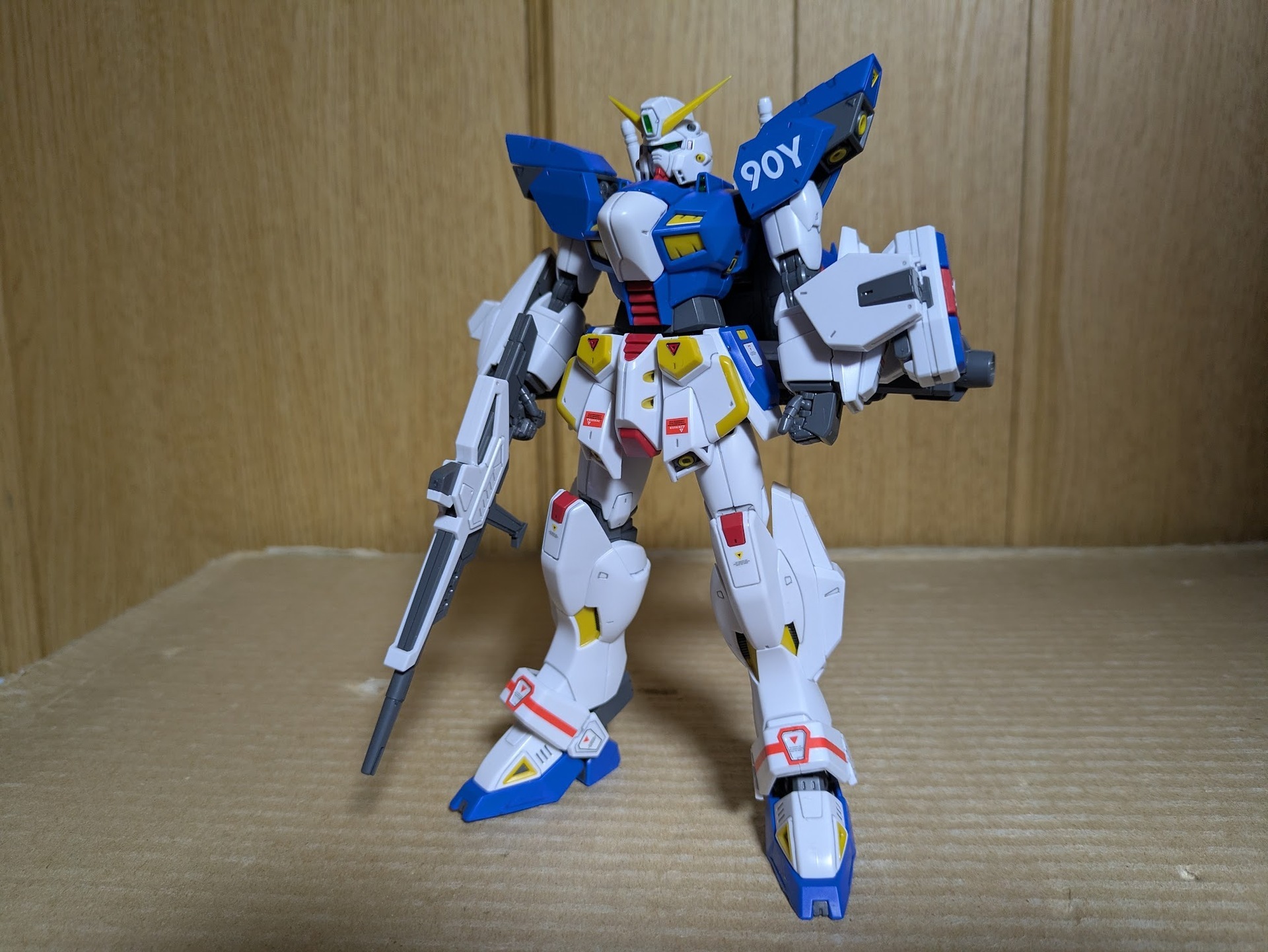 1/100 MG F90ⅢY クラスターガンダム: ちょっと作りすぎただけなん